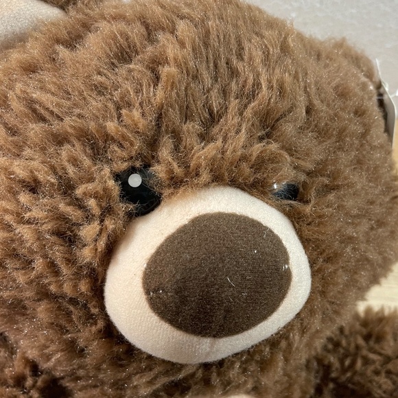 Fiesta Great Wolf Lodge Teddy Bear Brown Tan Sitting Stuffed Animal 2017 12" NWT - Picture 4 of 13